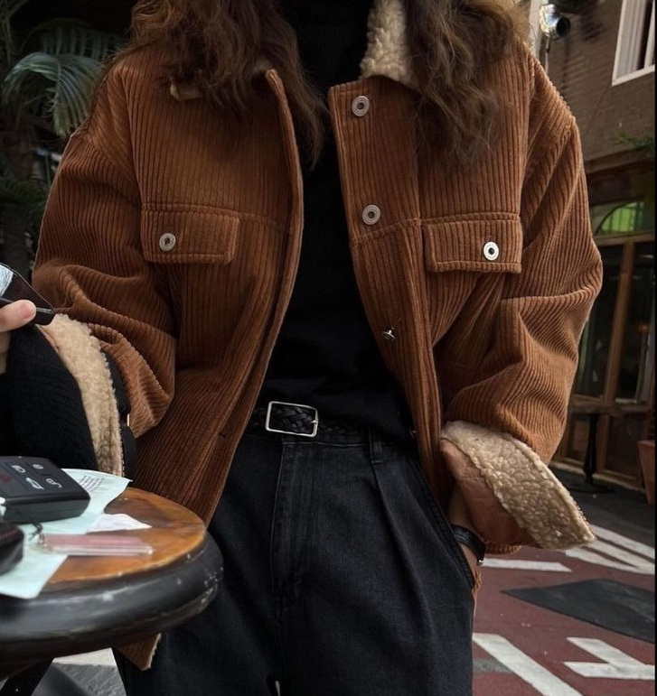 مدل مانتو پاییزه کبریتی کوتاه