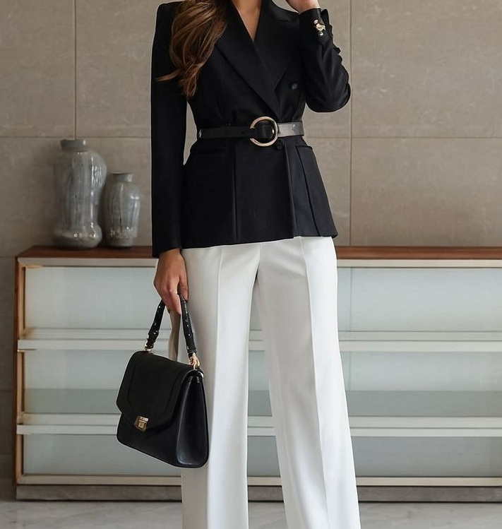 پاییز چه لباسی مده :کت بلیزر