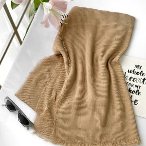 شال پلیسه نسکافه ایی