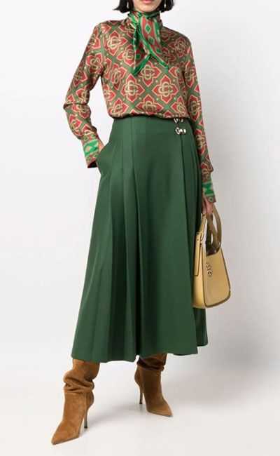 شومیز دامن بلند