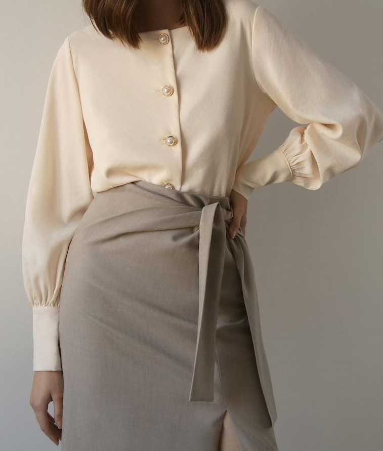 شومیز دامن دخترانه حریر