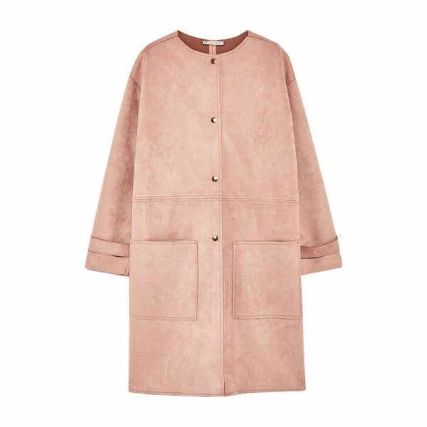 مانتو بلند پاییزه با پارچه سوییت