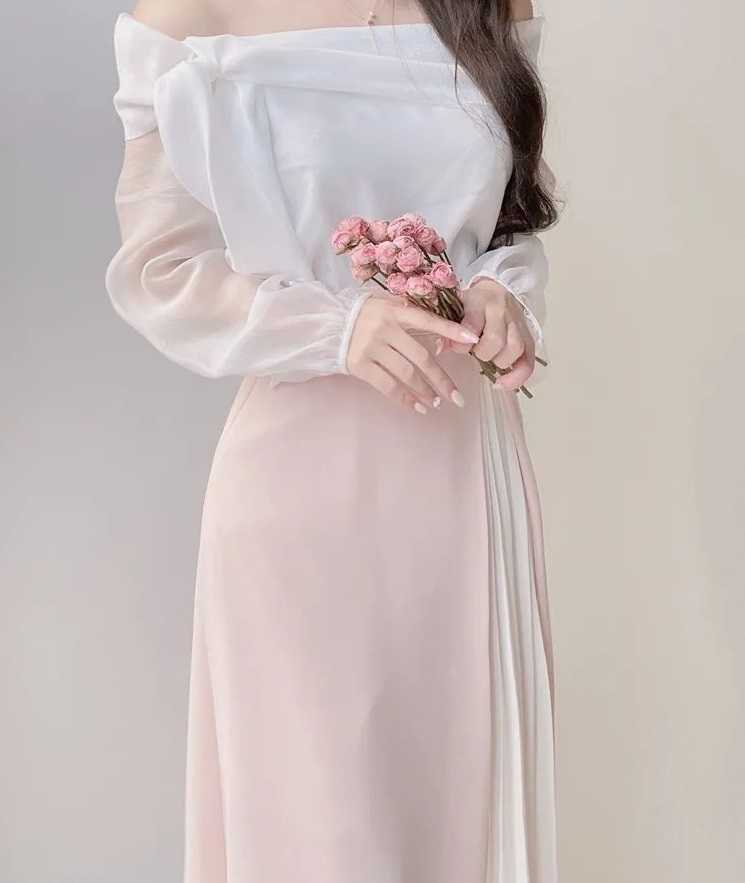 مدل بلوز و دامن مجلسی حریر شیک