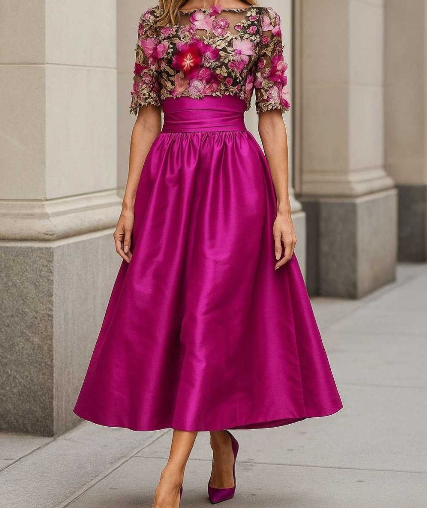 مدل بلوز و دامن مجلسی گیپور