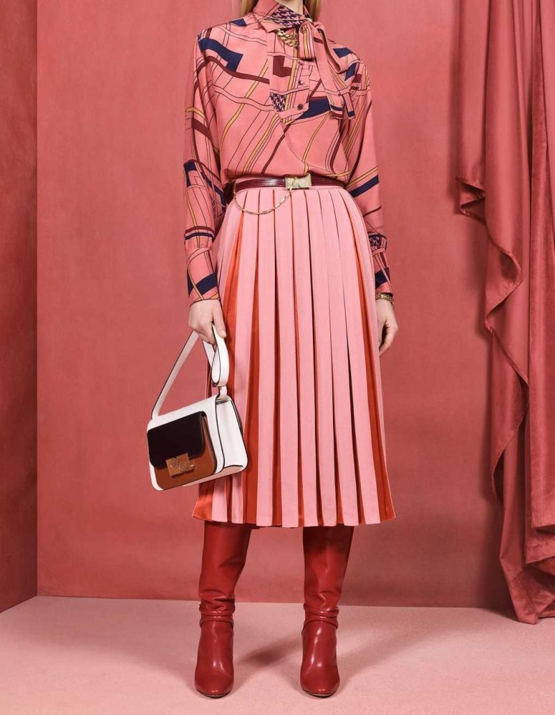 مدل شومیز دامن پلیسه