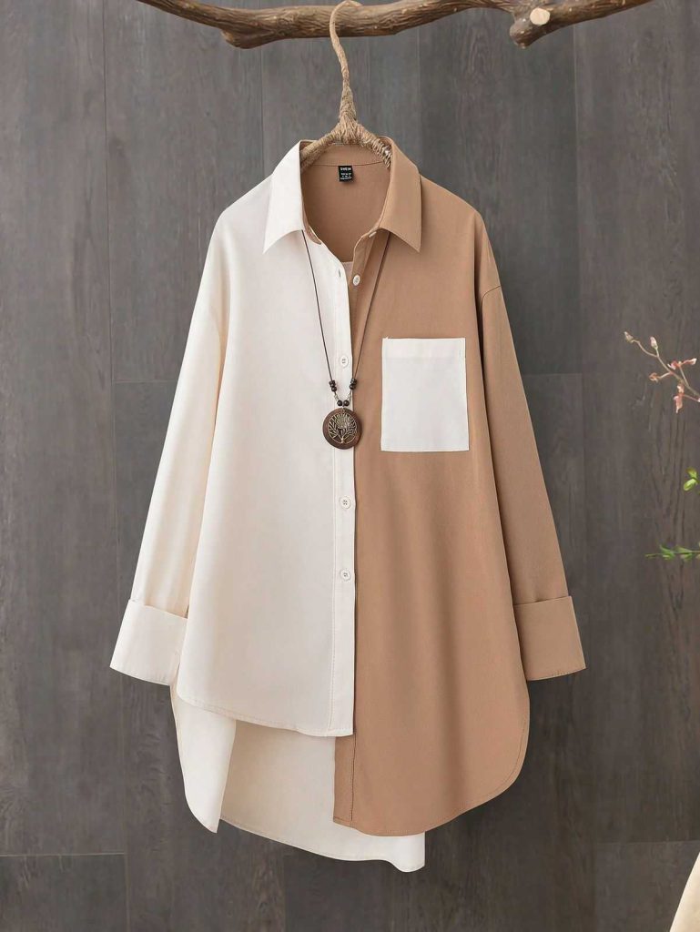 مدل مانتو ساده دکمه دار کوتاه جدید