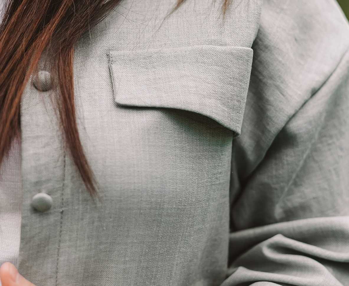 مدل مانتو ساده دکمه دار