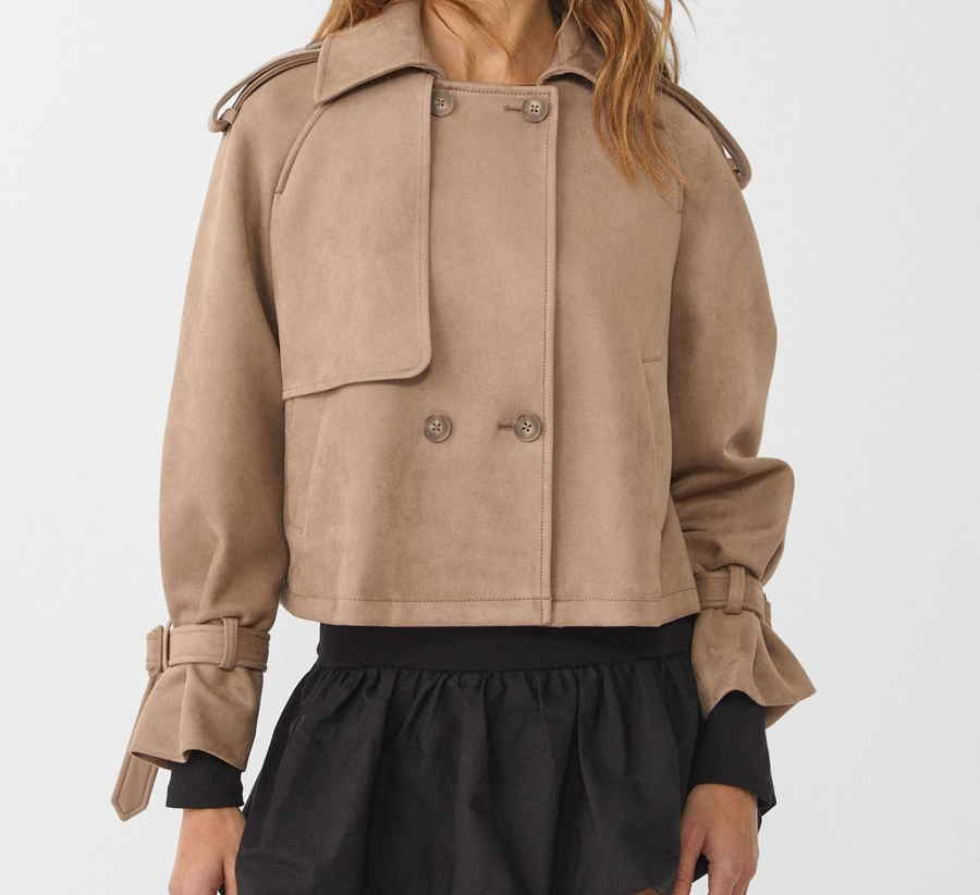 مدل مانتو پارچه سوییت پاییزی