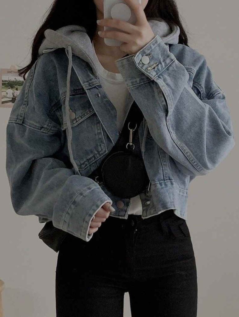 زیر کت جین کوتاه چی بپوشیم