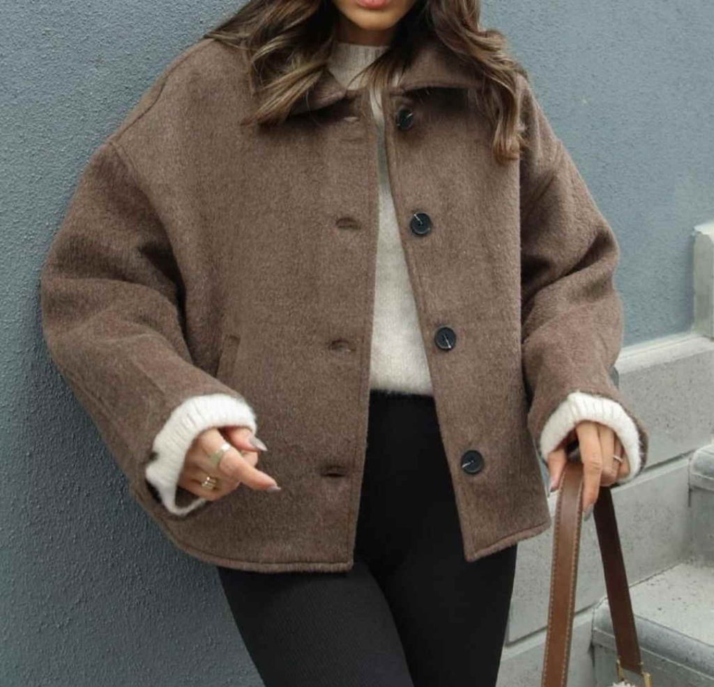 کت پاییزه کوتاه شیک