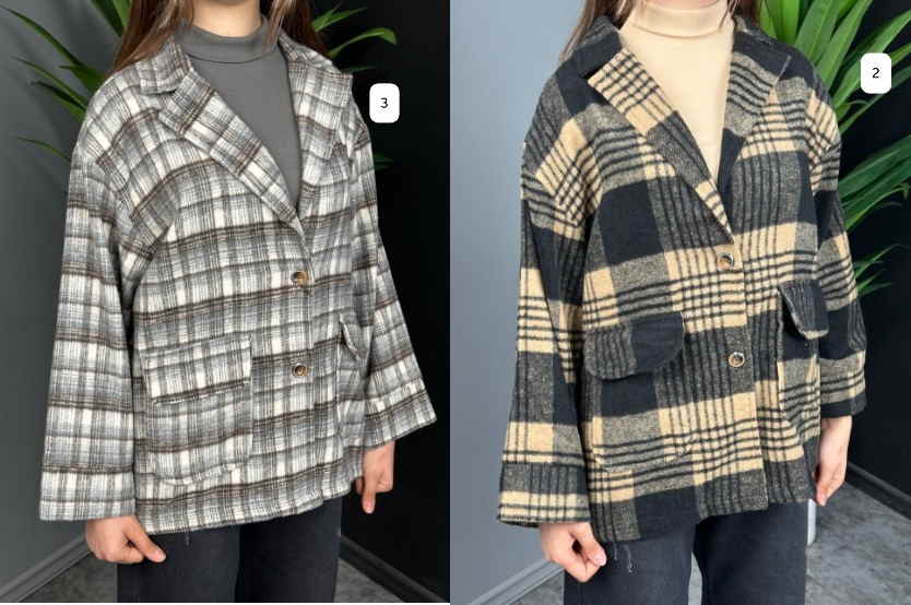 کت پاییزی زنانه پشمی