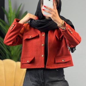 کت کراپ نارنجی