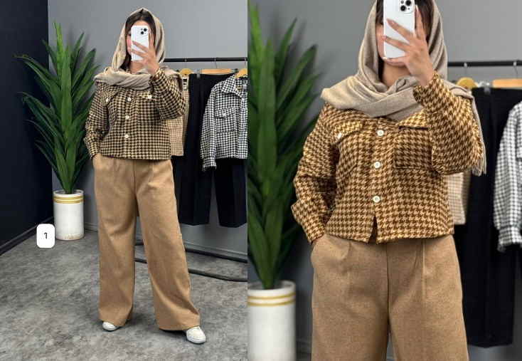 کت کراپ پاییزه زنانه