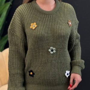 بافت گل برجسته