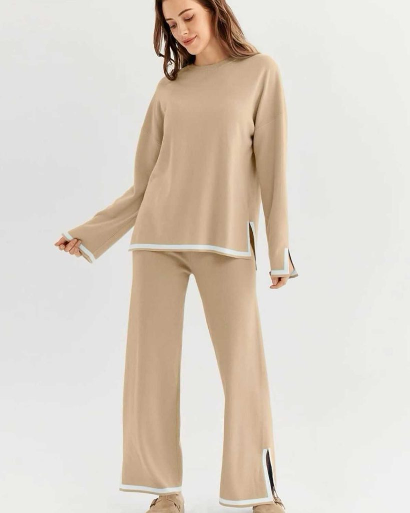 ست بلوز شلوار دورس زنانه جدید