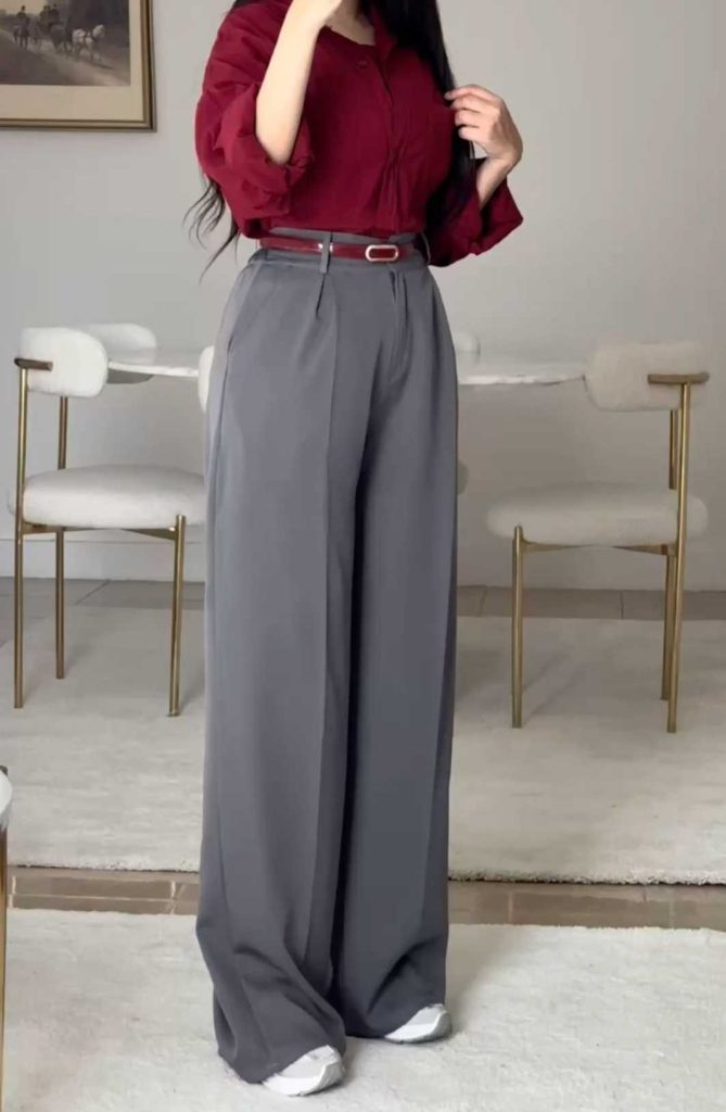 شلوار مازراتی و کفش کتانی